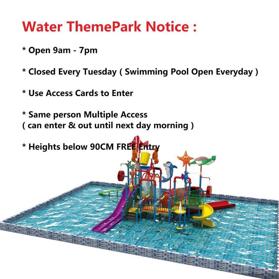 B - Lagoon Water Themepark Suite Melaka Town Malacca Exterior foto